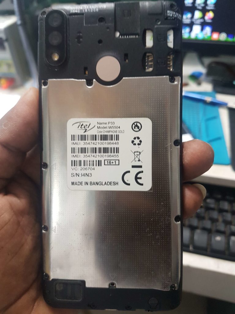 Itel P33 Flash File Without Password