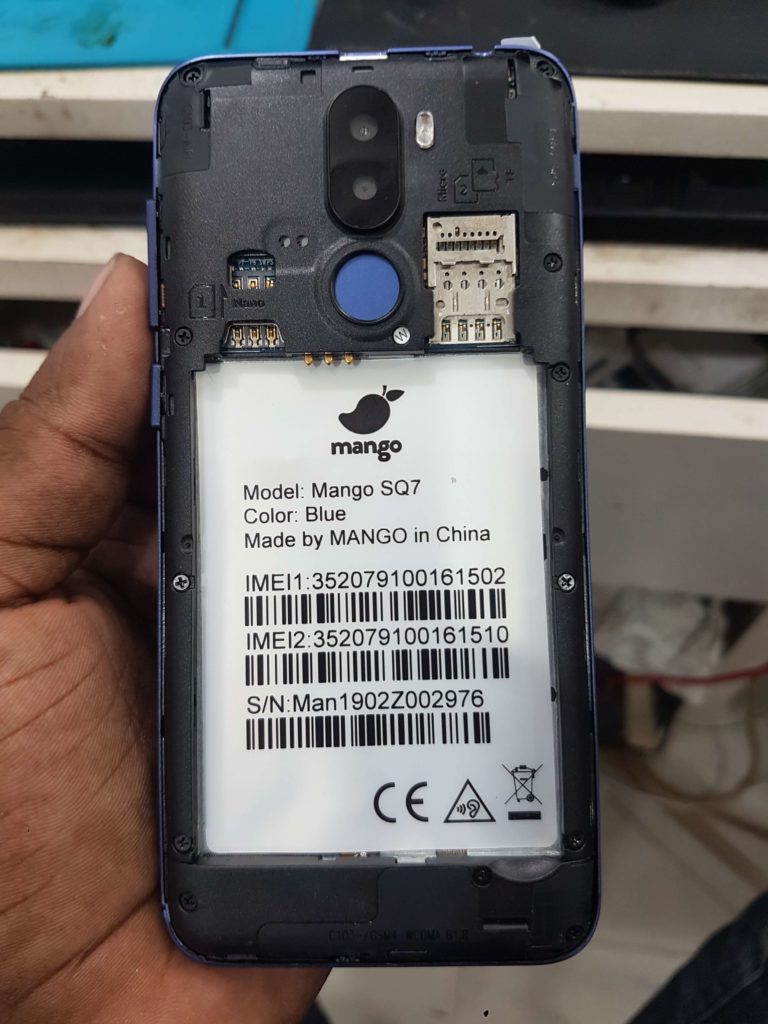 Mango SQ7 Flash File CM2 Read Hang On Logo Fix