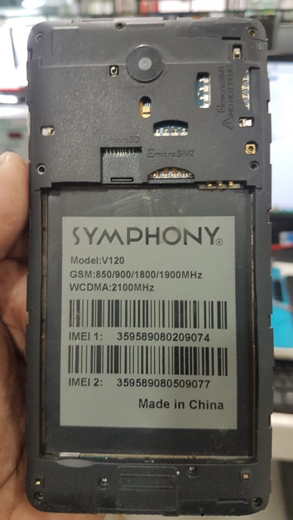 Symphony v120 Flash File Hw2 Care Firmware Dead Boot Repair 100% Tasted