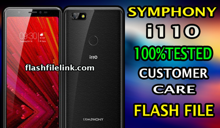 Symphony i110 Flash File Without Password Customer Care Firmware
