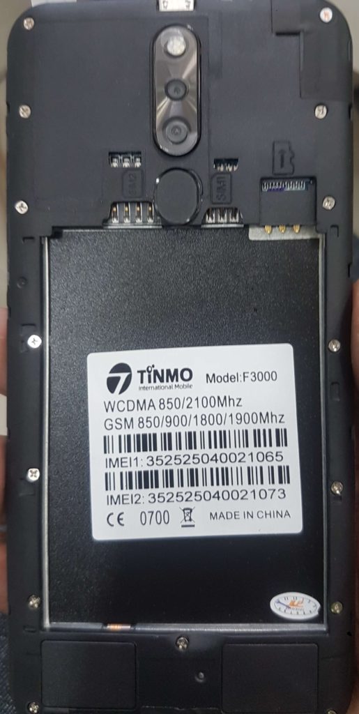 Tinmo F3000 Flash File CM2 Read Firmware