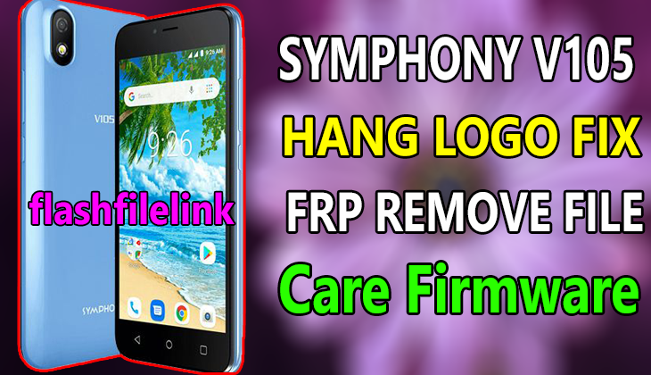 Symphony V105 Flash File Without Password