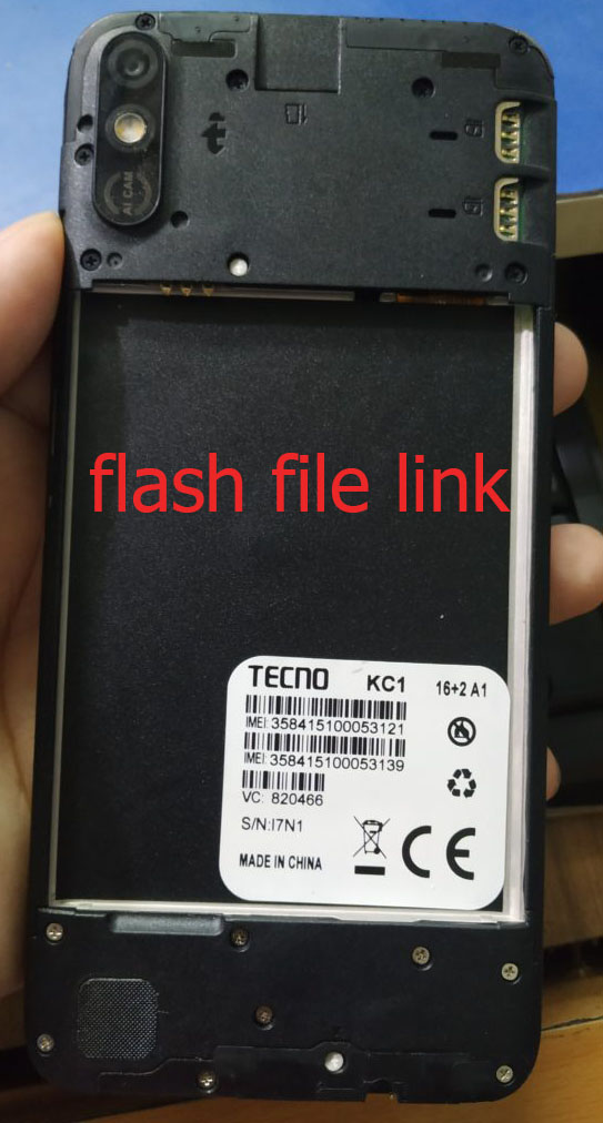 tecno kc1 flash file firmware