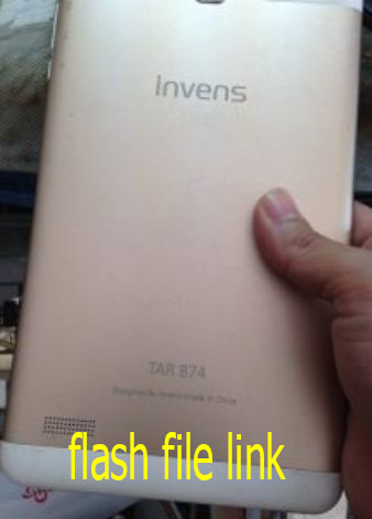 Invens Tar 874 Tab [MT6580] Flash File Stock Rom Firmware