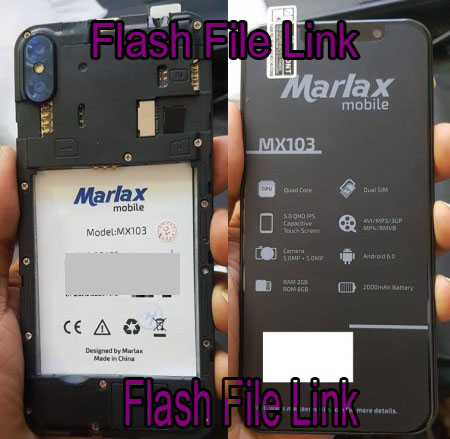 Marlax Mx103 Flash File [Dead Fix\Hang Logo Fix]Firmware