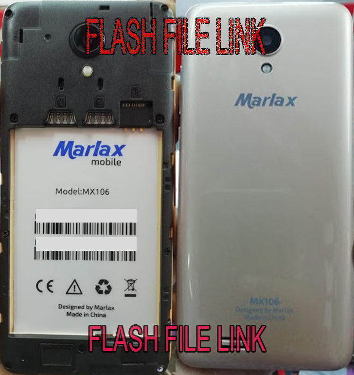 Marlax Mx106 Flash File Hang Logo Fix Firmware Rom