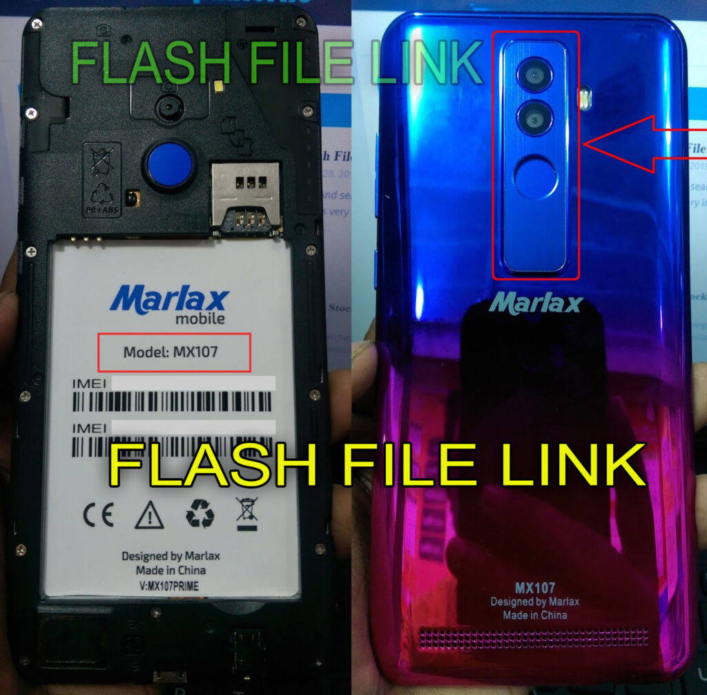 Marlax MX107 Flash File[Hang Logo Fix] Care Firmware