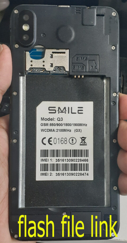 Smile Q3 Flash File Hang Logo Fix Firmware