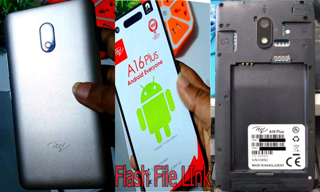 Itel A16 Plus Flash File [Dead Fix] Care Firmware