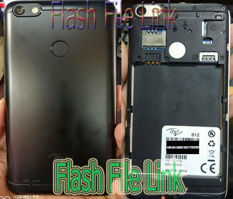 Itel S12 MT6580 Flash File Care Firmware