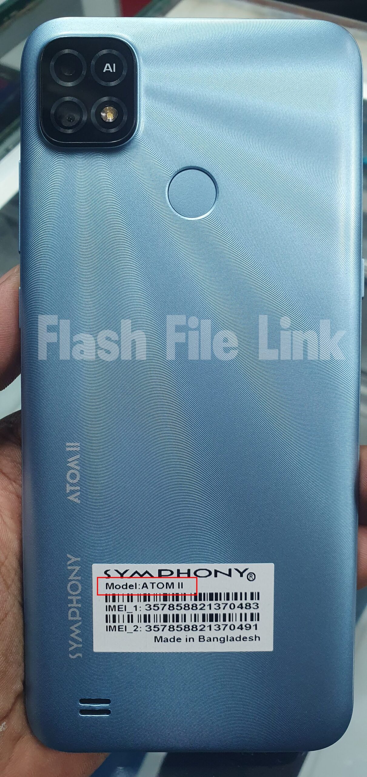 Symphony Atom 2 II Flash File SPD (Hang Logo Frp Fix) Firmware