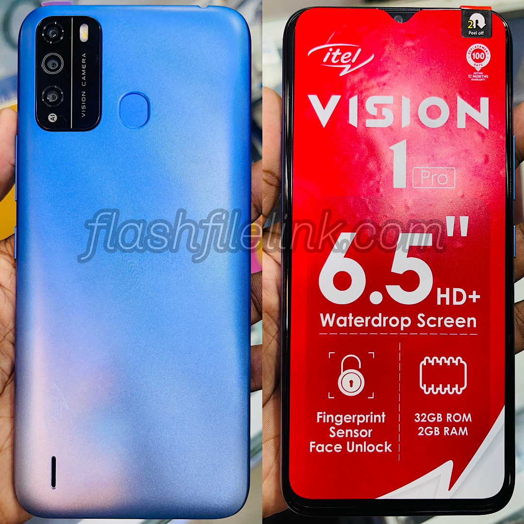 Itel Vision 1 Pro L6502 Flash File Hang Logo, Dead Fix Firmware