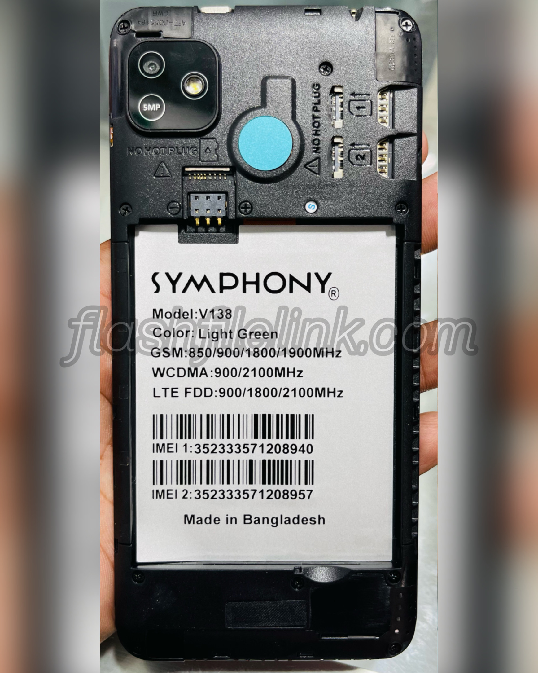 Symphony V138 FRP Reset file