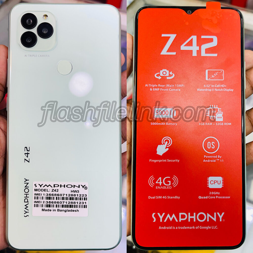 Symphony Z42 Flash file MTK Hang Logo & Dead Fix Firmware