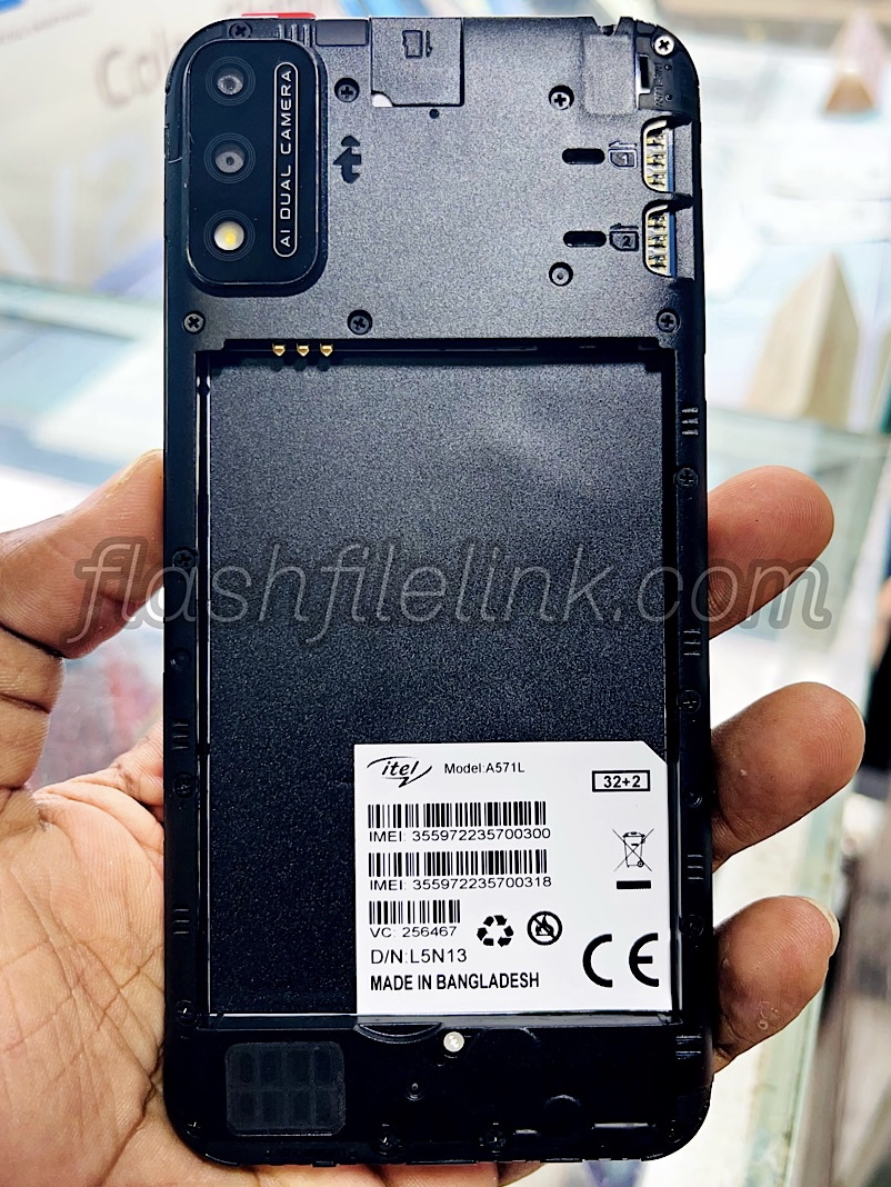 Itel A26 A571L FRP Reset File