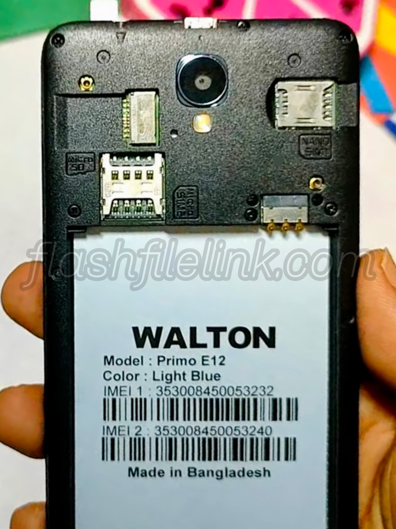 Walton Primo E12 Flash File Hang [SPD] Logo & Dead Fix Firmware