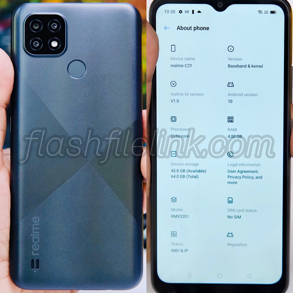 Realme C21 RMX3201 Flash File Mediatek Hang Logo & Dead Fix Firmware